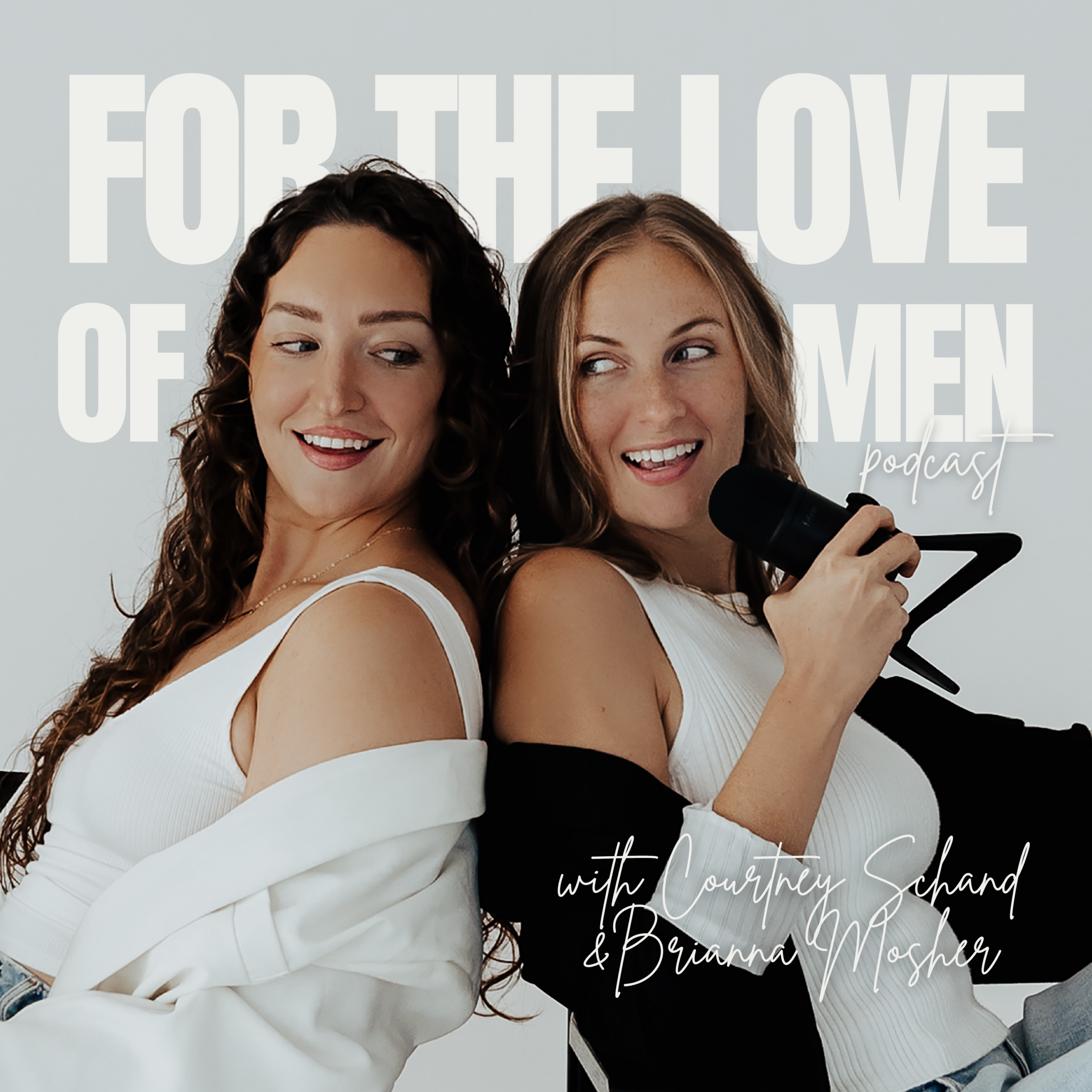 Pink and Grey Bold Modern Motivational Women's Podcast Cover (2)